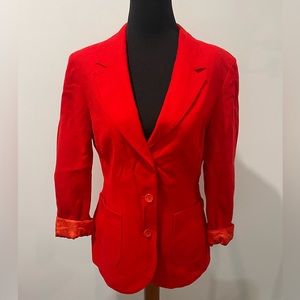 Vintage - Red blazer